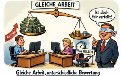 GLEICHBERECHTIGUNG — warum verdienen Frauen immer noch weniger als Männer?