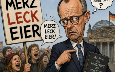 „Merz leck Eier!“ – der unbeliebteste Kanzler in der Geschichte der Bundesrepublik