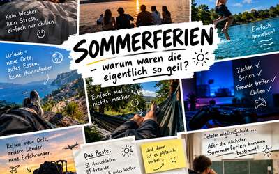 Sommerferien – warum waren die eigentlich so geil?